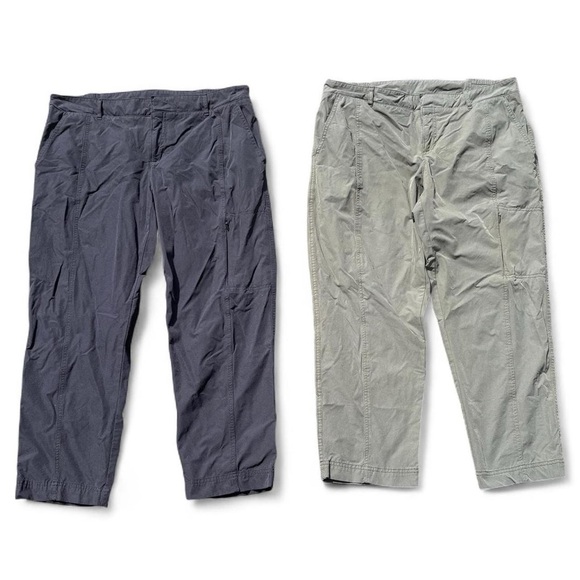 Lot of 2 Kirkland Signature Ladies Ankle Length Travel Pants - Picture 1 of 3